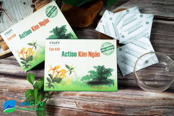 Actiso Kim ngân mát gan
