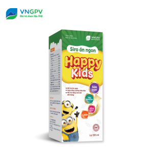 Siro ăn ngon HAPPY KIDS hỗ trợ ăn ngon, tăng cường tiêu hóa, nâng cao sức đề kháng